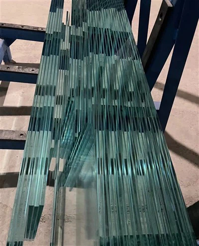 Vidrio laminado transparente de 6,38 mm