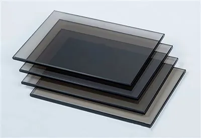 Vidrio flotado de bronce euro