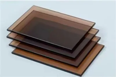 Vidrio flotado de bronce dorado